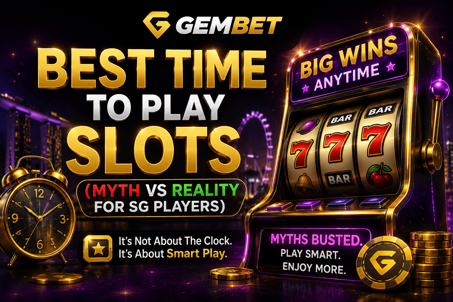 Best time to play slots myth vs reality Singapore