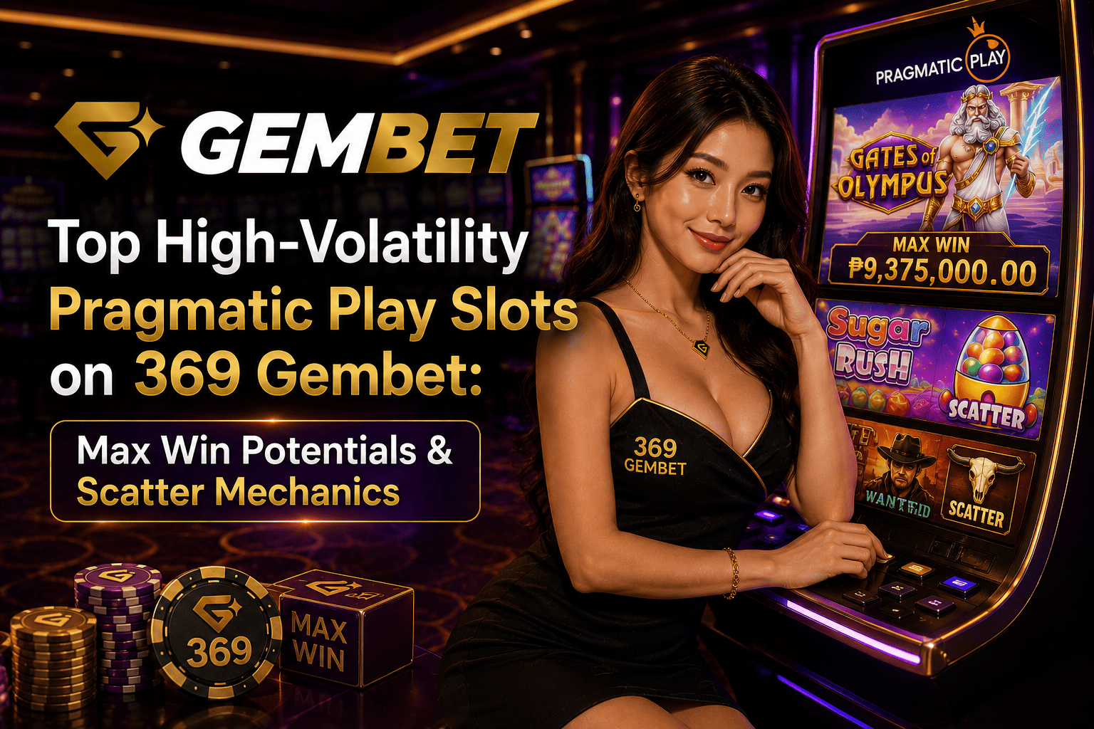 369 Gembet Pragmatic Play high volatility slot games