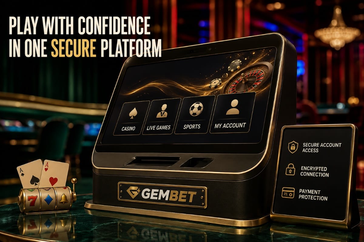 Trusted casino experience at GemBet SG with secure gaming and casino access