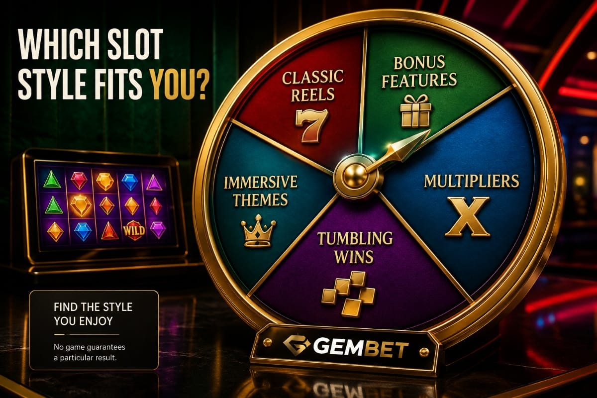 Online slots Singapore selection at GemBet SG for finding your favourite slot style