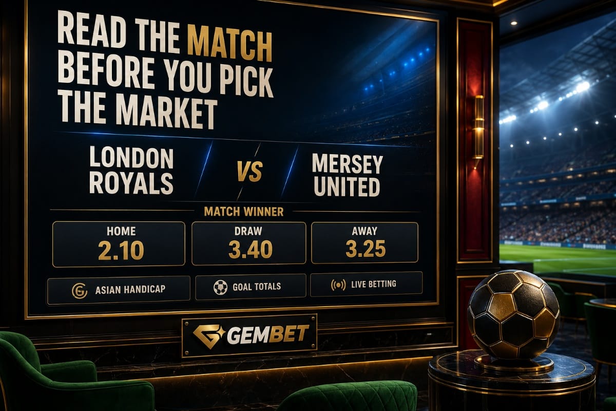 Premier League betting at GemBet SG with match odds handicaps and goals markets